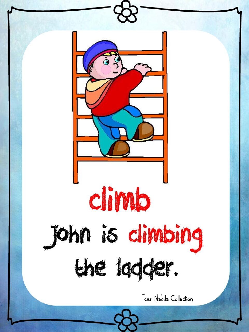 English For Kids Action Verbs Cards Language Advisor