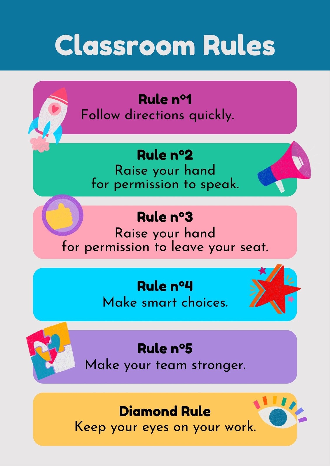 Free And Customizable Rule Templates