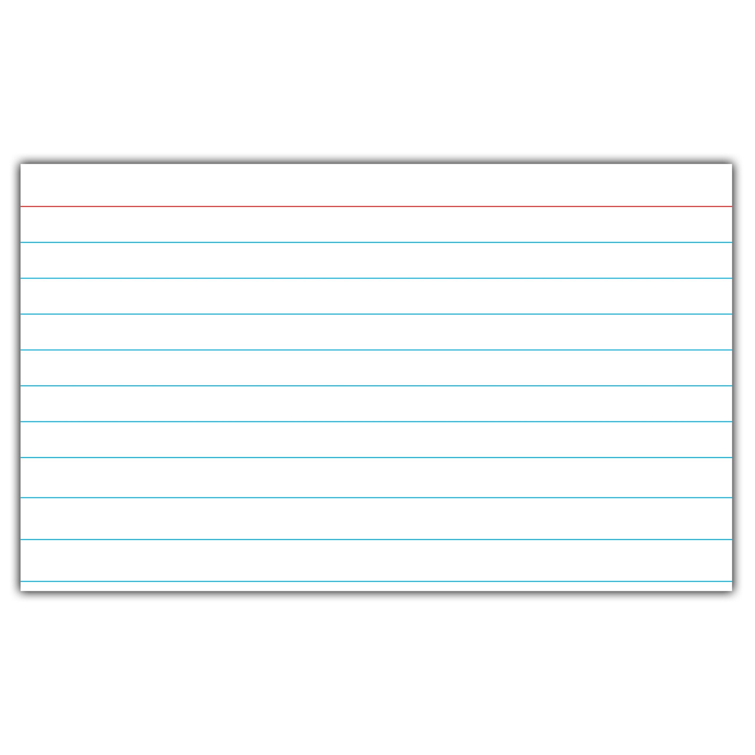 Index Cards 3 X 5 White 100 PK