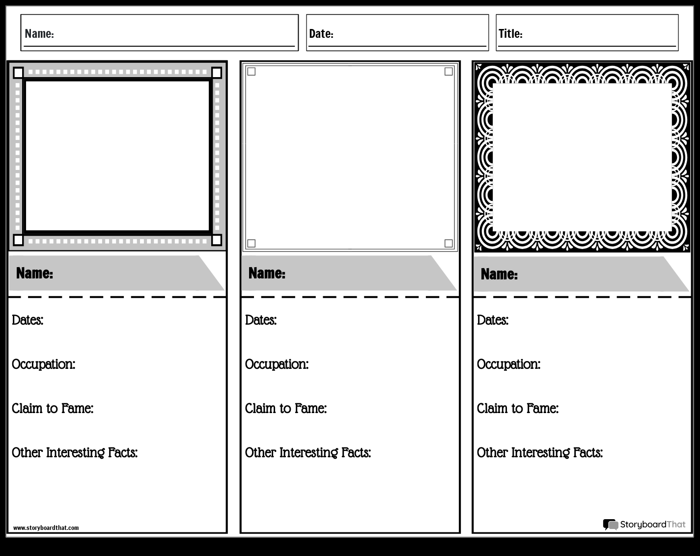 Storyboard That Flashcards Free Customizable Templates Storyboard That Flashcards Free Customizable Templates